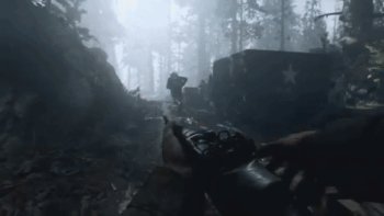 Download Video Game Call Of Duty: WWII Military Forest Combat Gif - Gif ...