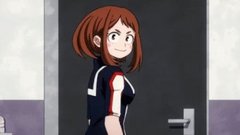 Ochaco Uraraka — Zero-Gravity Smile (My Hero Academia GIF)