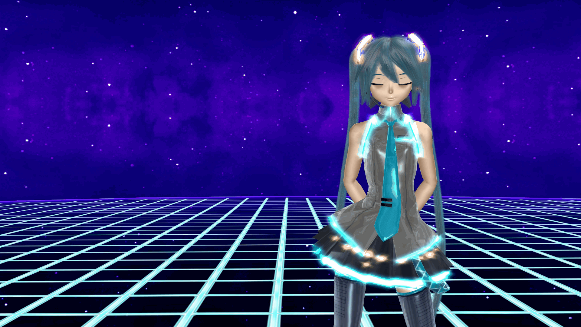 Hatsune Miku Byee Giff by RL-16 Project - Gif Abyss.