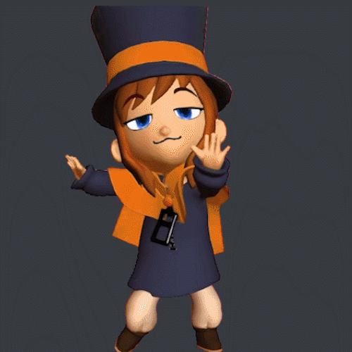 A hat in time smug dance Video Game A Hat in Time Gif. 
