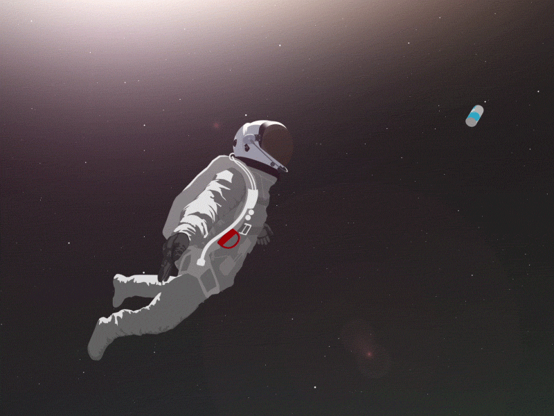 10 Astronaut Gifs - Gif Abyss