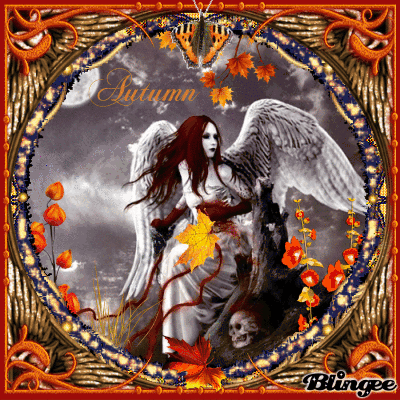 Autumn Angel by 13darkskye