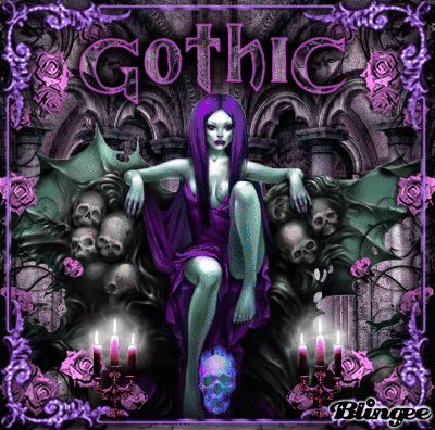 Purple Gothic by 13darkskye