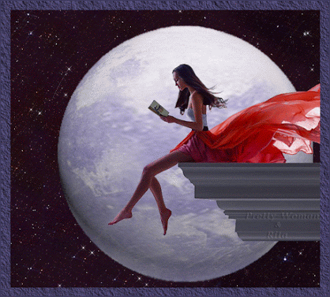 Reading Under the Moonlight