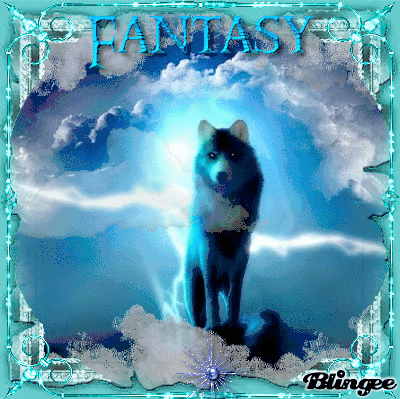 Fantasy Wolf by 13darkskye