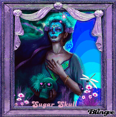 Sugar skull by 13darkskye