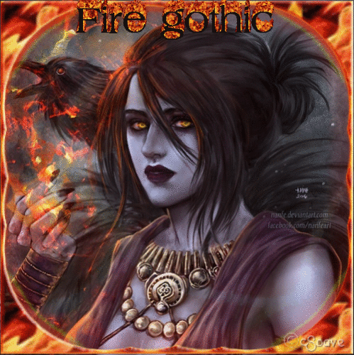 Fire Gothic by 13darkskye