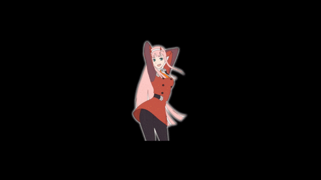 6 Zero Two (Darling In The FranXX) Gifs - Gif Abyss