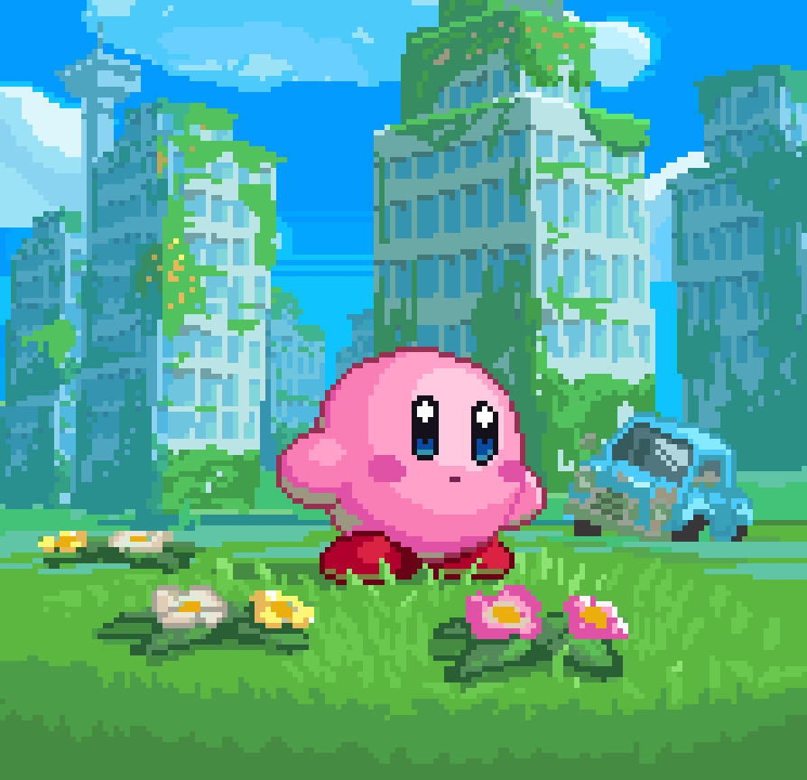 Is there a limit to Kirby's Powers?! by Bryan Heemskerk - Gif Abyss