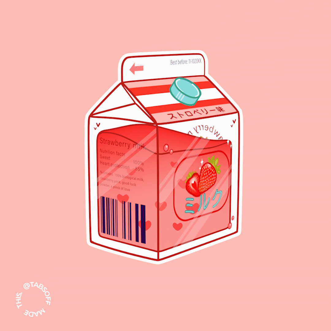 Strawberry Milk by tabsoff