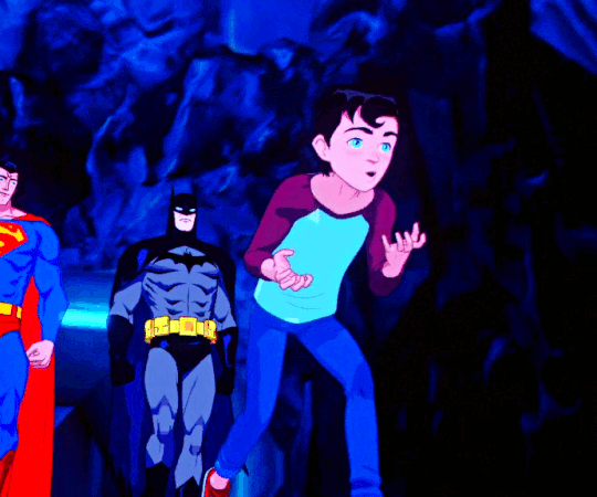 Batman and Superman: Battle of the Super Sons Gif