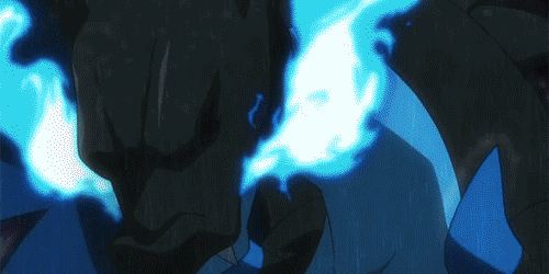 Charizard Blaze Fiery Anime Power Unleashed Gif Abyss