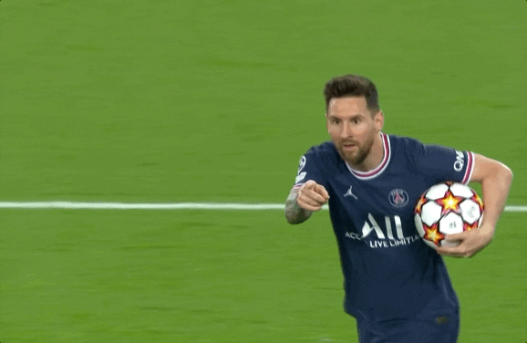 Leo Messi Celebrating Gif