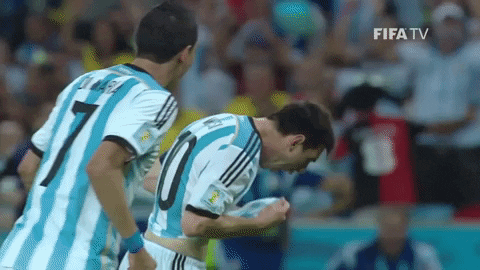 Leo Messi Screaming Gif
