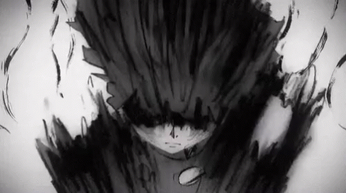 Dark Anime Psychic Power Mob Psycho 100 GIF