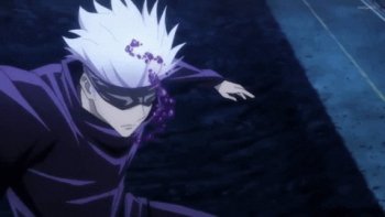 Satoru Gojo Unleashed: Dynamic Jujutsu Kaisen Anime Action - Gif Abyss