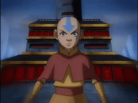 Avatar Aang Attack Gif
