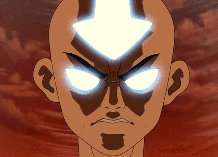 Furious Aang Avatar Gif