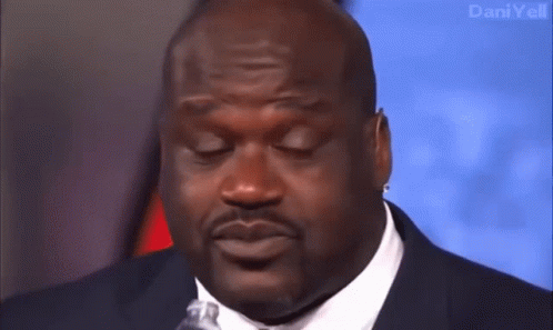 Shaq Stay Cool And Drink Water Gif