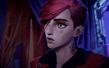 VI from Arcane: League of Legends TV Show Moment - Gif Abyss