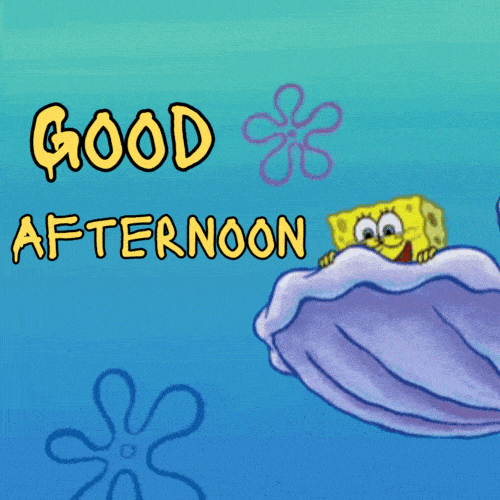 Spongebob Good Afternoon Gif
