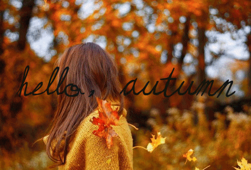 Hello Autumn Gif