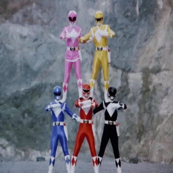Power Rangers Team Strike: Classic TV Action in Motion - Gif Abyss