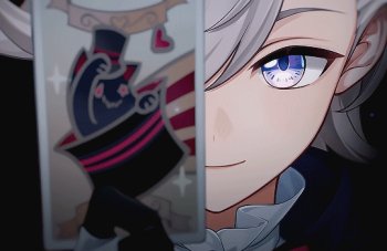 Lyney’s Enigmatic Gaze: A Genshin Impact Eye Animation Preview - Gif Abyss
