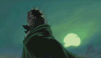 Dynamic Moments: Monkey D. Dragon from One Piece GIF