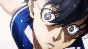 Isagi Yoichi in Action - Blue Lock Animated GIF - Gif Abyss