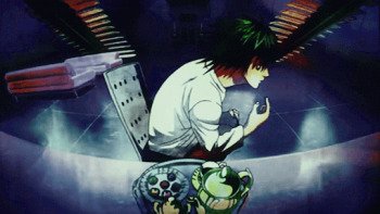 L: Emo Nightwatch — Death Note Anime Gif - Gif Abyss