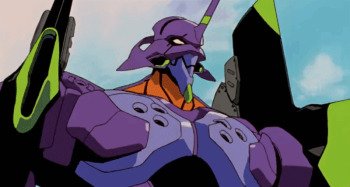 EVA-01 Awakens — Neon Genesis Evangelion GIF