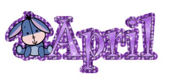 Eeyore's April Sparkle / April with Eeyore / April Blues: Eeyore GIF ...