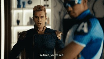 The Boys GIF — Homelander vs A-Train (TV; The Boy 2016 tag) - Gif Abyss