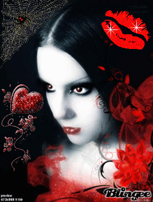 blood blut sang gothic goth dark tube deco red gif anime animated  animation, blood , blut , sang , gothic , goth , dark , tube , deco , red ,  gif , anime , animated , animation - GIF animado grátis - PicMix