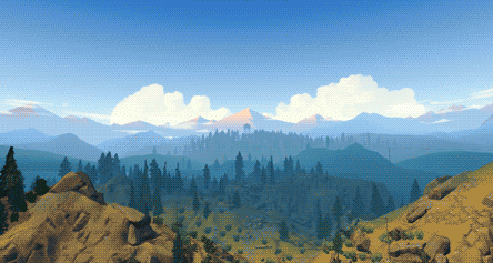 Firewatch Live Wallpaper 4K Upscale by FortuN on Make a GIF