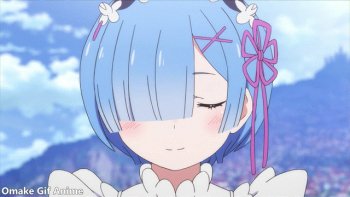 Rem's Gentle Smile - Re:ZERO Anime Gif - Gif Abyss