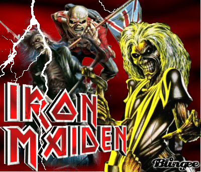Iron gif eddie maiden Iron Maiden