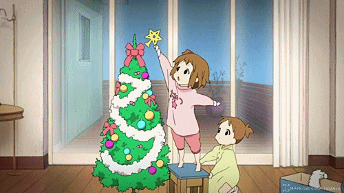 Anime christmas GIF  Find on GIFER