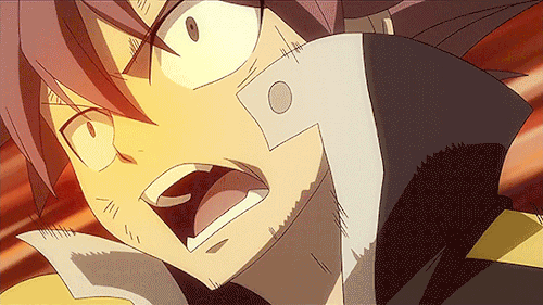 Funny Gifs : natsu dragneel GIF 