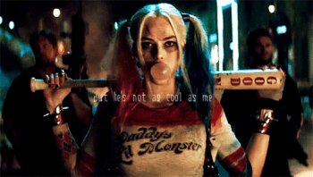 Harley Quinn's Iconic Scene from Suicide Squad (Animated Gif)