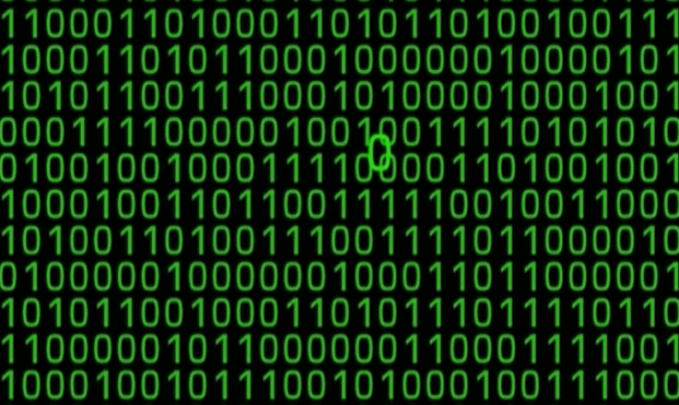 Binary Code Matrix Gif