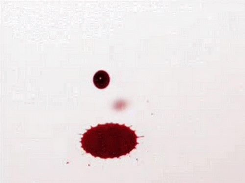 blood splatter motion gif