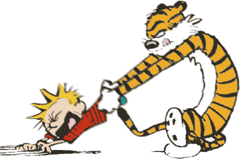 Calvin & Hobbes Gif