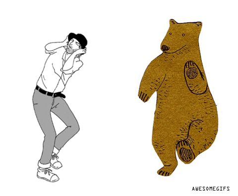 Thom Yorke Dances with a Bear