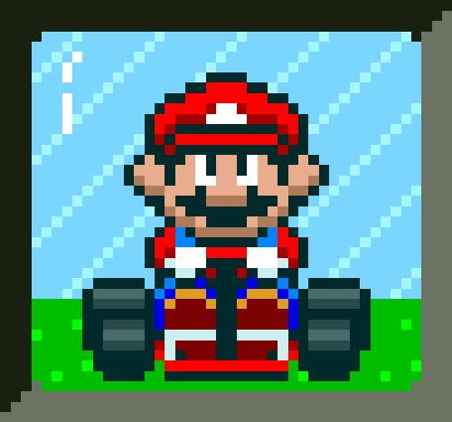 Super Mario Kart Gif