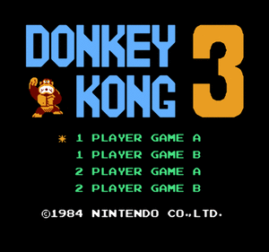 Donkey Kong 3 Gif