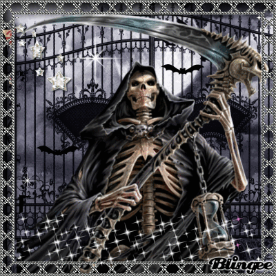 The grim reaper 2. Смерть с косой гиф.