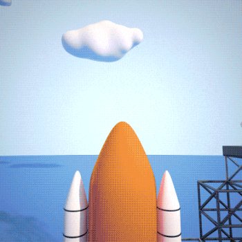 Download Vehicle Space Shuttle Gif