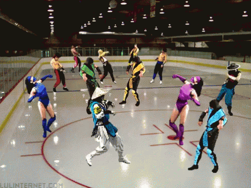 Download Dance Funny Humor Warrior Video Game Mortal Kombat Funny Game Gif - Gif Abyss